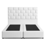 KYROS KING BED 180X200 CM - WHITE - Image 2