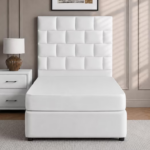 KYROS SINGLE BED - WHITE - Image 2