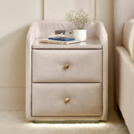 SELENE NIGHT STAND DOUBLE DRAWER