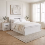 Starlock 3-piece king bedroom package 180x200 cm - white