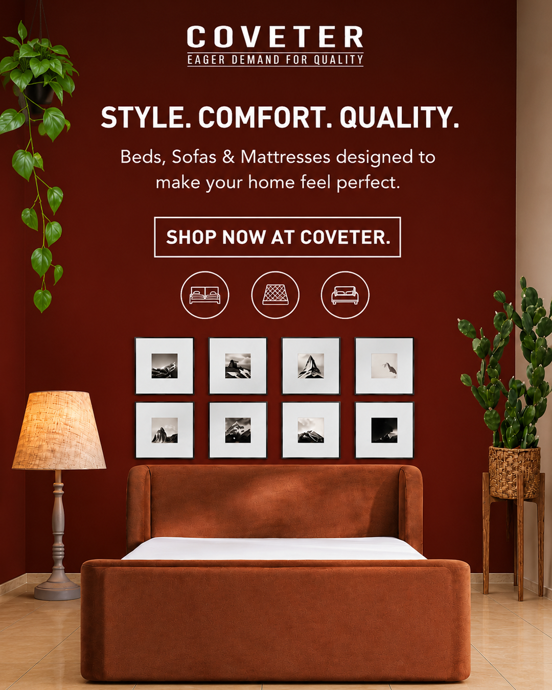 coveter mobile banner
